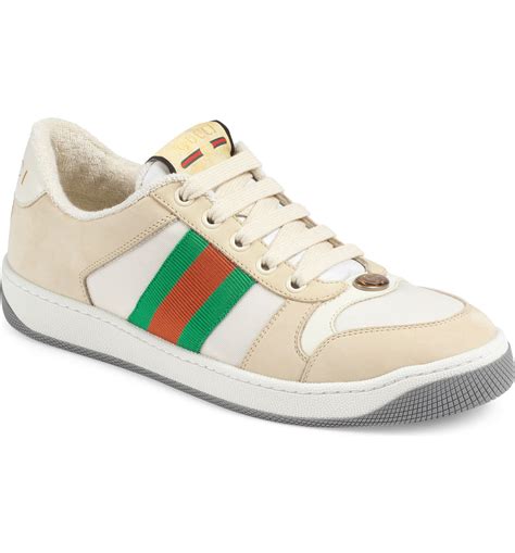 gucci screener low top sneakers